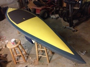 build wood stand up paddle board